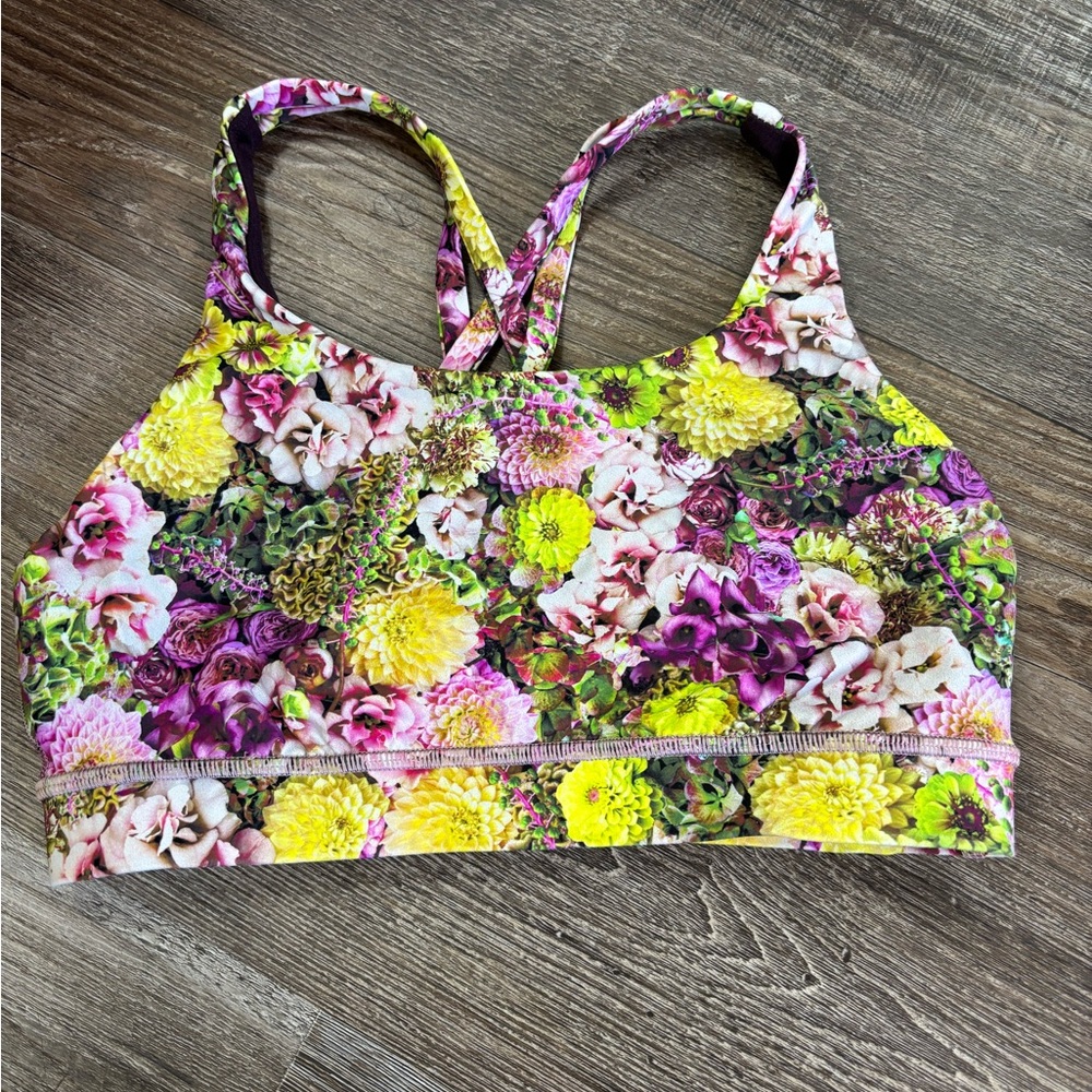 Lululemon floral bra